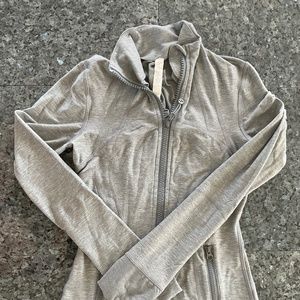 Lululemon Gray Heather Define Jacket, size 2